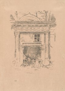 ホワイトスミス、Impass des Carmélites 作： James McNeill Whistler