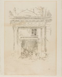 ホワイトスミス、Impass des Carmélites 作： James McNeill Whistler