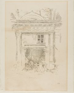 ホワイトスミス、Impass des Carmélites 作： James Abbott McNeill Whistler