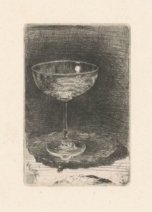 ワイングラス 作： James Abbott McNeill Whistler