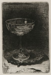 ワイングラス 作： James Abbott McNeill Whistler
