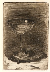 ワイングラス 作： James Abbott McNeill Whistler