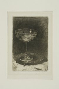 ワイングラス 作： James Abbott McNeill Whistler