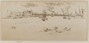 ティルベリー 作： James Abbott McNeill Whistler