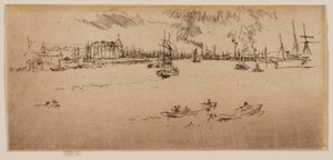 ティルベリー 作： James Abbott McNeill Whistler