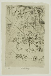 七面鳥 作： James Abbott McNeill Whistler