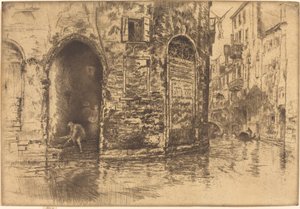 2 つの戸口 作： James Abbott McNeill Whistler