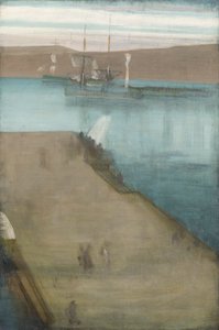 バルパライソ港 作： James McNeill Whistler