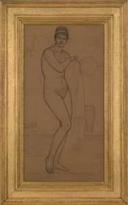 ヴィーナス（裸立ち） 作： James Abbott McNeill Whistler