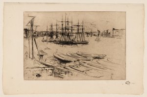 ワッピング - プール 作： James Abbott McNeill Whistler