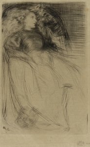 疲れた 作： James Abbott McNeill Whistler