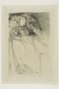 疲れた 作： James Abbott McNeill Whistler