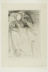 疲れた 作： James Abbott McNeill Whistler