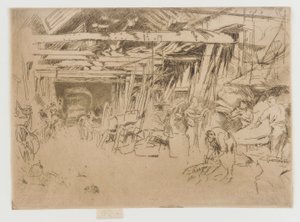 ホイールライト 作： James Abbott McNeill Whistler