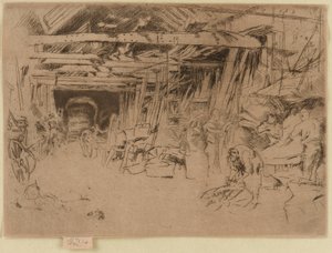 ホイールライト 作： James Abbott McNeill Whistler