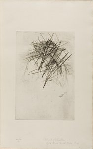 帽子をかぶったウィスラー 作： James Abbott McNeill Whistler