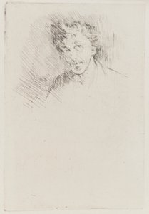 白い錠前のウィスラー 作： James Abbott McNeill Whistler