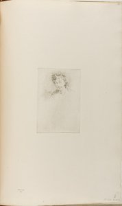 白い錠前のウィスラー 作： James Abbott McNeill Whistler
