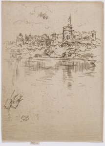 ウィンザー城 作： James Abbott McNeill Whistler