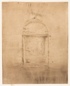 ウールカーダー 作： James Abbott McNeill Whistler