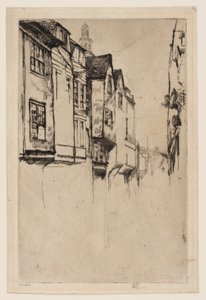 グレート・ストリート、ロンドン 作： James Abbott McNeill Whistler