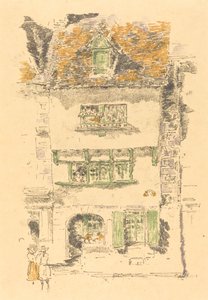 黄色い家、ラニオン 作： James Abbott McNeill Whistler