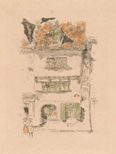 黄色い家、ラニオン 作： James Abbott McNeill Whistler