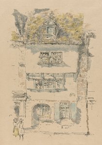 黄色い家、ラニオン 作： James Abbott McNeill Whistler