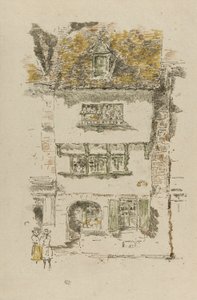 黄色い家、ラニオン 作： James Abbott McNeill Whistler