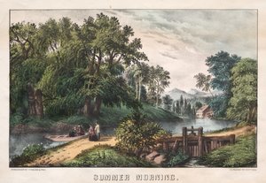 夏の朝、c。 1838-72。