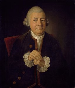 ジョン・バスカヴィルの肖像 1706-1775, 1774. 作： James Millar