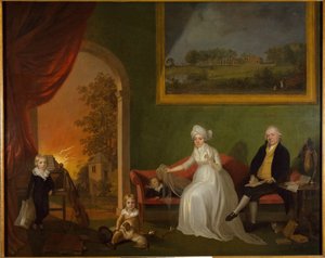 ロバート・マイナーズとその家族の肖像（1797年 作： James Millar