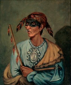 1827年のミーノークェートの肖像