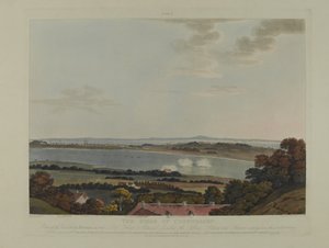 デンマーク1807：コペンハーゲンの包囲、ロバートポラード（1792-1867）とジョセフコンスタンティンスタドラー（1780-1812）によって彫刻され、1807年に公開（色付きのアクアチント） 作： James Pattison Cockburn