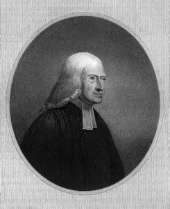 ジョンウェズリー、18世紀のイギリスの非正教の説教者、1836年。 作： James Posselwhite