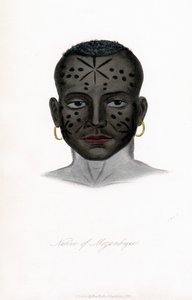 モザンビーク出身、c1850。 作： James Prichard