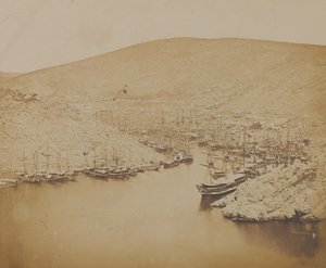 バラクラ港、1855 作： James Robertson