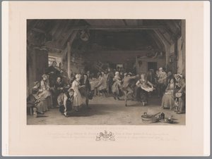 納屋での結婚披露宴 ペニーの結婚式 (オブジェクトのタイトル) 作： James S. Stewart