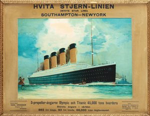 タイタニックとオリンピック、c。 1911年