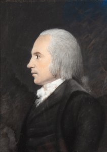 アーロン・バー、1797年頃（灰色の紙にパステルカラー） 作： James Sharples