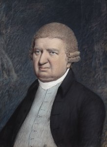 エラスムス・ダーウィン博士、1803年以前（灰色の紙にパステル画 作： James Sharples