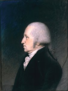ジョージ・ワシントン（1732-99）（パステル・紙 作： James Sharples