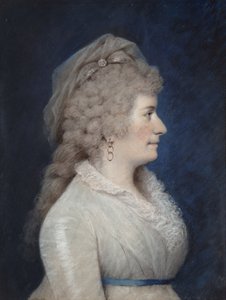 レディリストン、1796年から00年の間 作： James Sharples