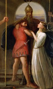 アール・シワードの死 作： James Smetham