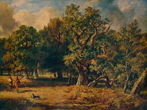 ウィンザーフォレスト、c1835 作： James Stark