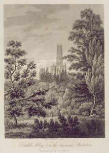 1812年、ニューボンドストリート、W。クラークが出版したアメリカのプランテーションのフォントヒル修道院 作： James Storer