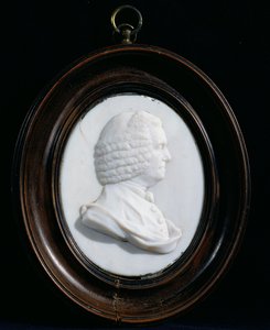 ジョン・ハリソンの肖像（1693-1776）（エナメルペースト）