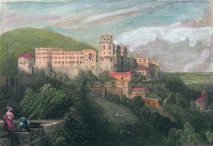 ハイデルベルク」1834年頃 作： James Tibbitts Willmore