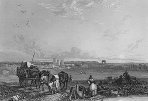 フランス、モントピーリア、1838年。 作： James Tibbitts Willmore