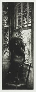海辺で 作： James Tissot